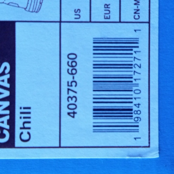 Hey Dude Wally Canvas Chili - Picture 7 of 7